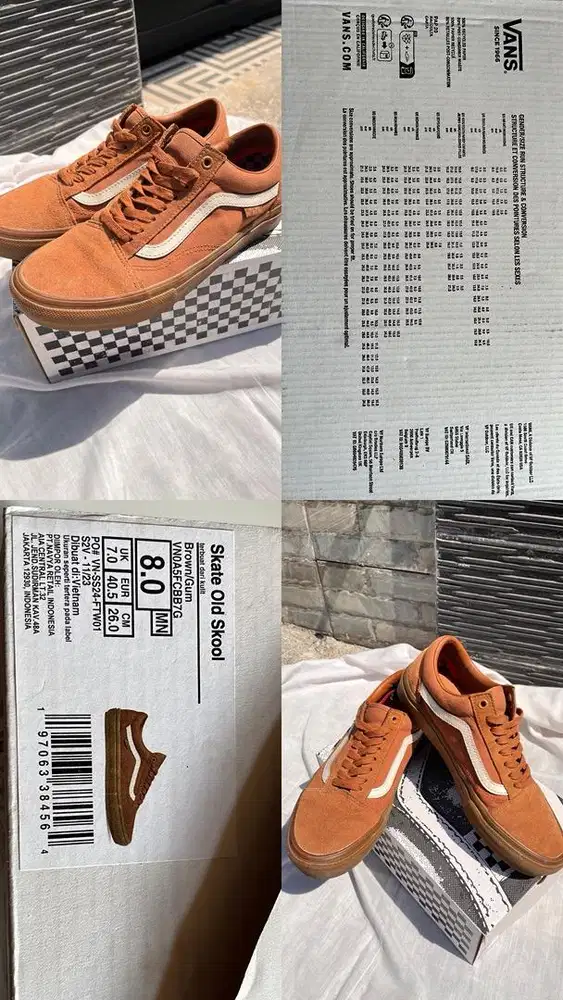 Vans OldSkool Skaterboarding Brown (ORIGINAL)