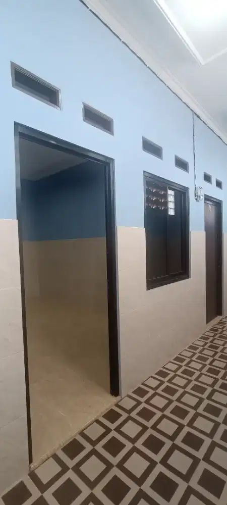 Kontrakan dgn type 1 kamar loss, dgn kmr mandi dan dapur di dlm
