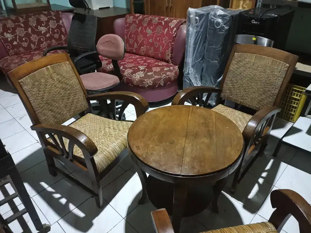 kursi meja tamu jadul