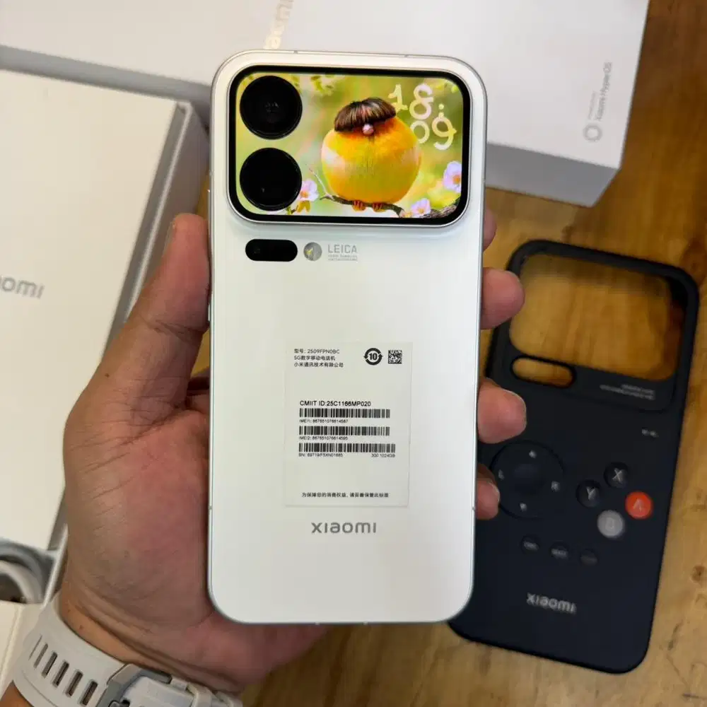 Xiaomi 17 Pro max 5G 16/1TB White CN like new pajak resmi bea cukai