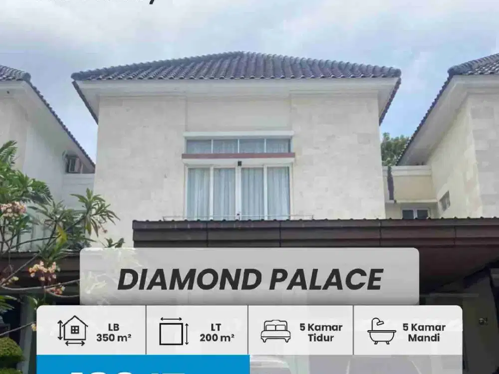 DISEWAKAN RUMAH MEWAH 2 LANTAI DIAMOND PALACE, BATAM CENTER