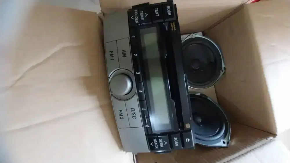 Headunit komplit ori toyota rush 2014 2015