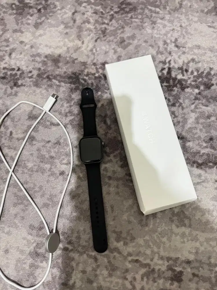 apple watch series 11, 46mm silver gray [garansi ibox]