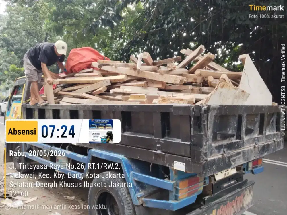 Jasa buang puing dan pengurugan