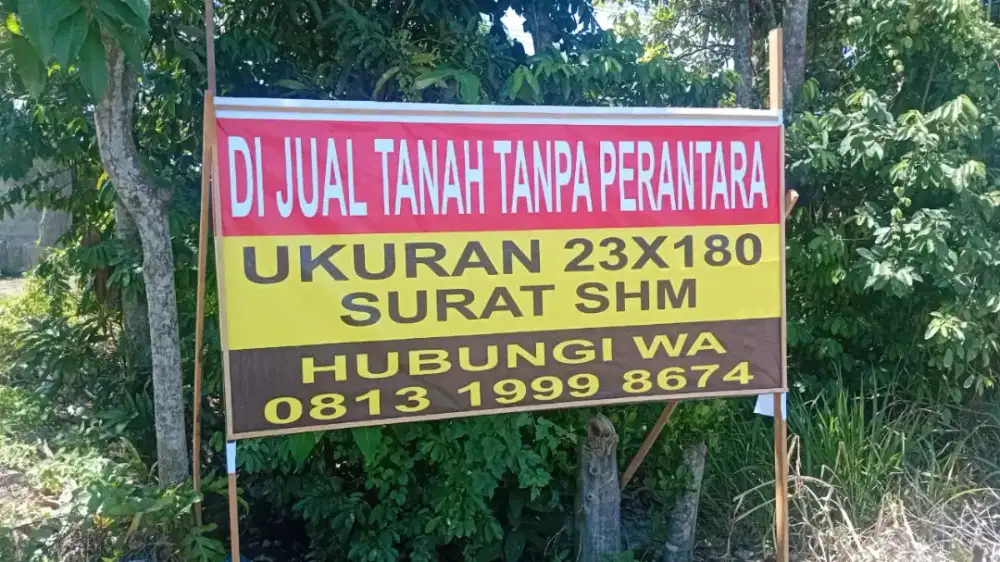 Bismillah bapa ibu izin info mau menjual tanah di tol basirih