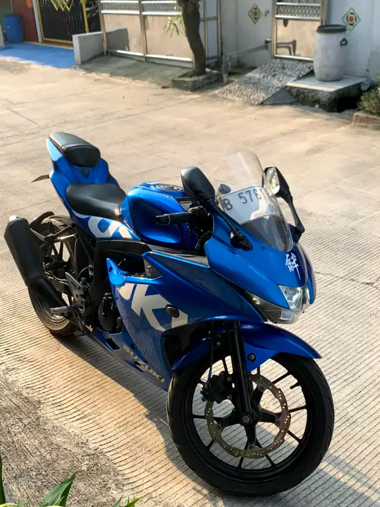 GSX-R 150 tahun 2018  mesin standar pabrik, pemakaian pribadi