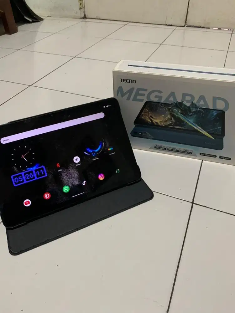 TECNO MEGAPAD 11 8+8GB (128GB) Garansi On Pemakaian Pribadi.