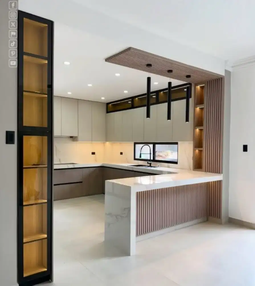 PEMBUATAN MEJA KASIR KAMAR SET INTERIOR CAFE KANTOR RUMAH TOKO DLL
