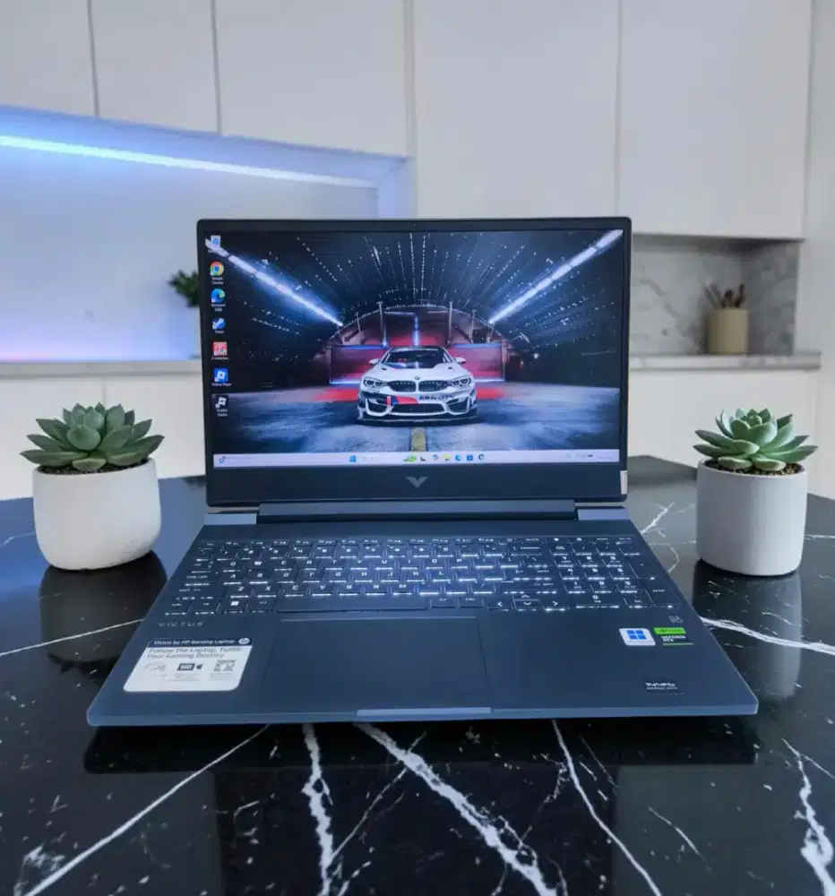 Laptop HP VICTUS RYZEN 7 NVIDIA RTX 2050 SSD 512Gb DUAL VGA Gaming