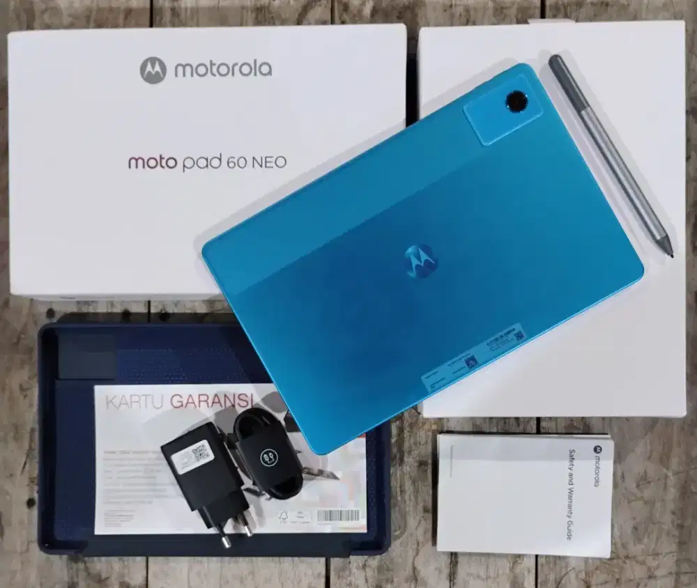 MOTOPAD 60 NEO - RAM 4/128 GB || FULLSET ORIGINAL SEMUA