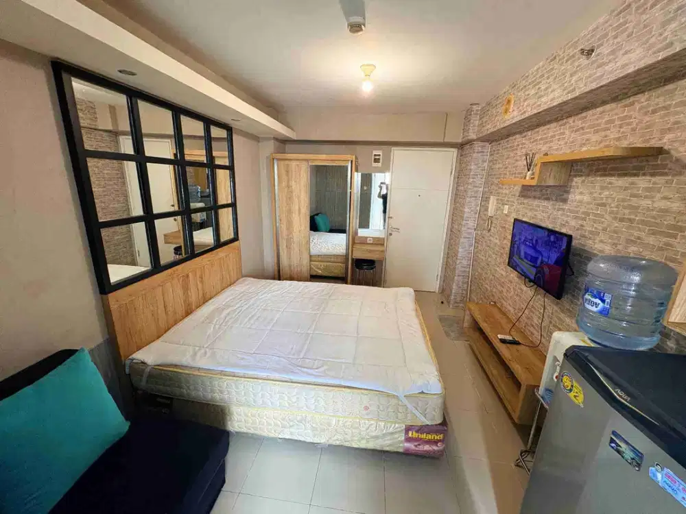 Sewa studio furnished tower Dahlia apartemen Bassura City sebelah mall