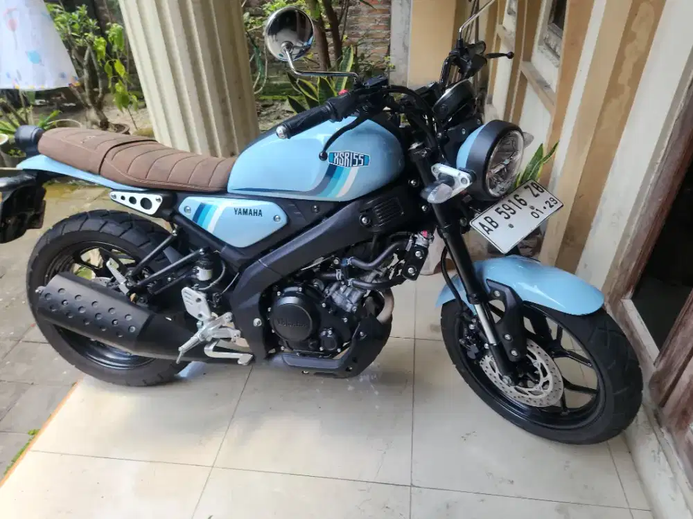 Xsr 155 biru hitam 2024awal gbm gandu_baru_motor
