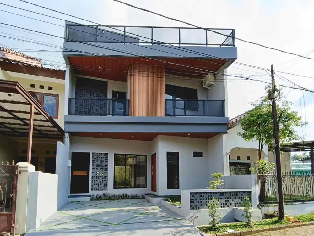 Di Jual Rumah Cantik Bebas Banjir Dalam Cluster Banyak Fasilitas Graha Bintaro