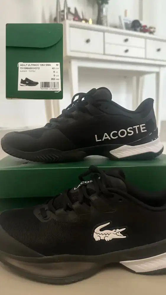 LACOSTE - Men's AG-LT23 Ultra Clay Court Tennis Shoes (SEPATU TENIS)