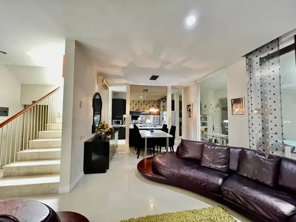 TERMURAH Rumah Mewah Full Furniture Perum Riverside Cluster Favorit