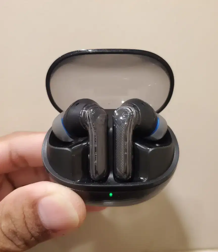 Tws Soundpeats clear original headset bluetooth game & music premium