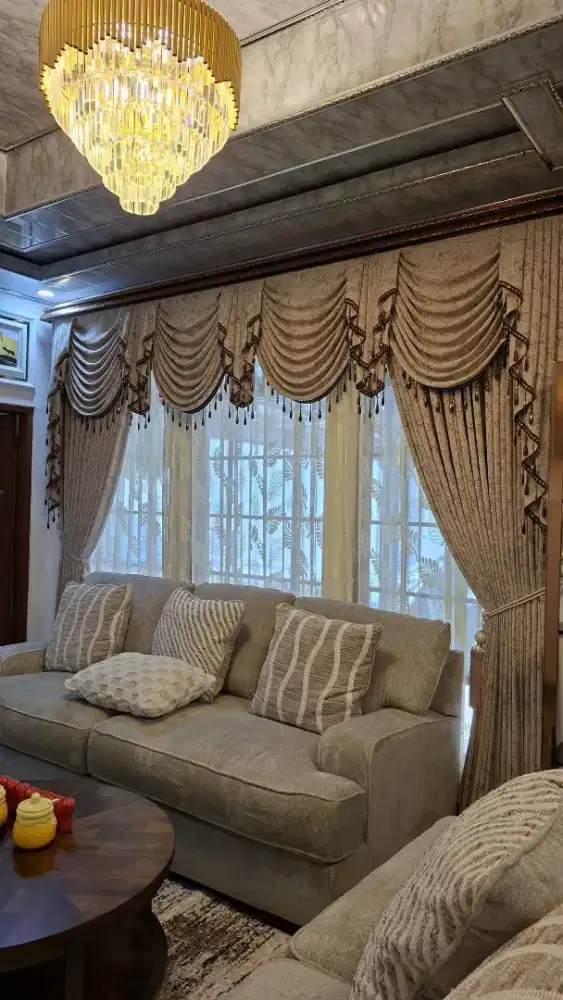 Gorden/vitrase/rollerblind/mini blind/romanshade