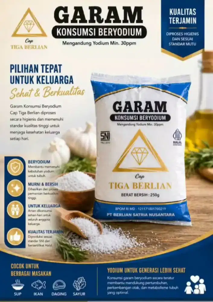 Jual garam dapur cocok buat reseller