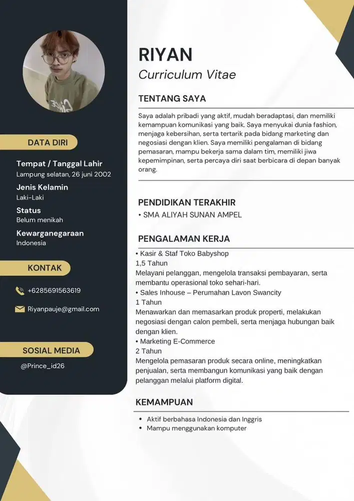 Cari pekerjaan apapun