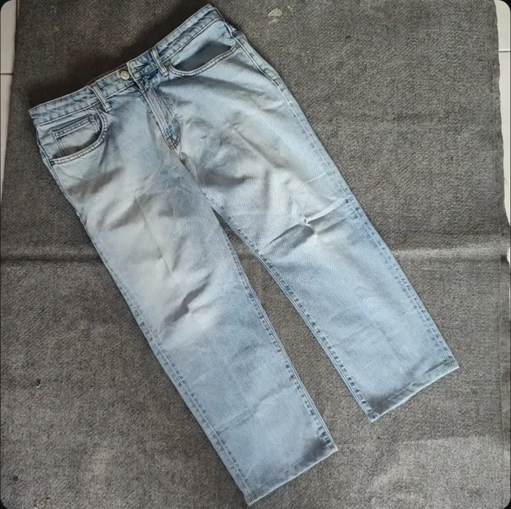 CELANA JEANS BAGY HnM DIVIDED ORIGINAL