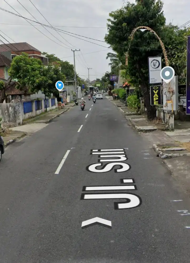Jual tanah ada bangunan di Jl Utama Suli Denpasar Bali