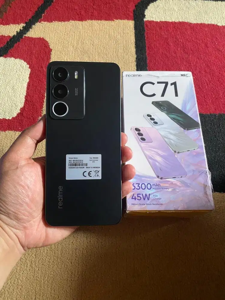 BISMILLAH REALME C71 RAM 4/128 FULSET MULUS