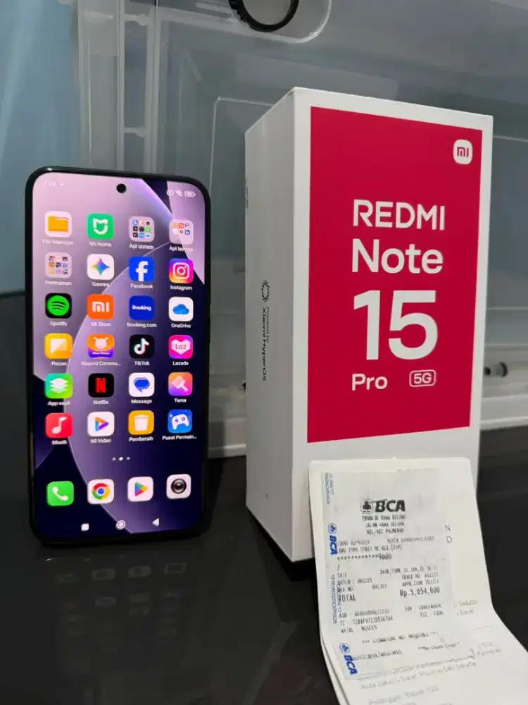 XIAOMI REDMI NOTE 15 PRO 5G RAM 12/512 GARANSI RESMI