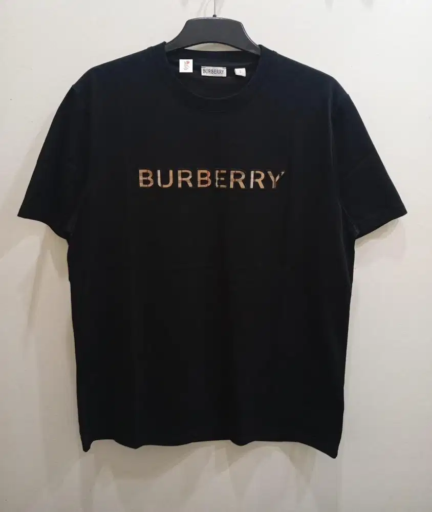 BURBERRY LOGO BLACK TSHIRT