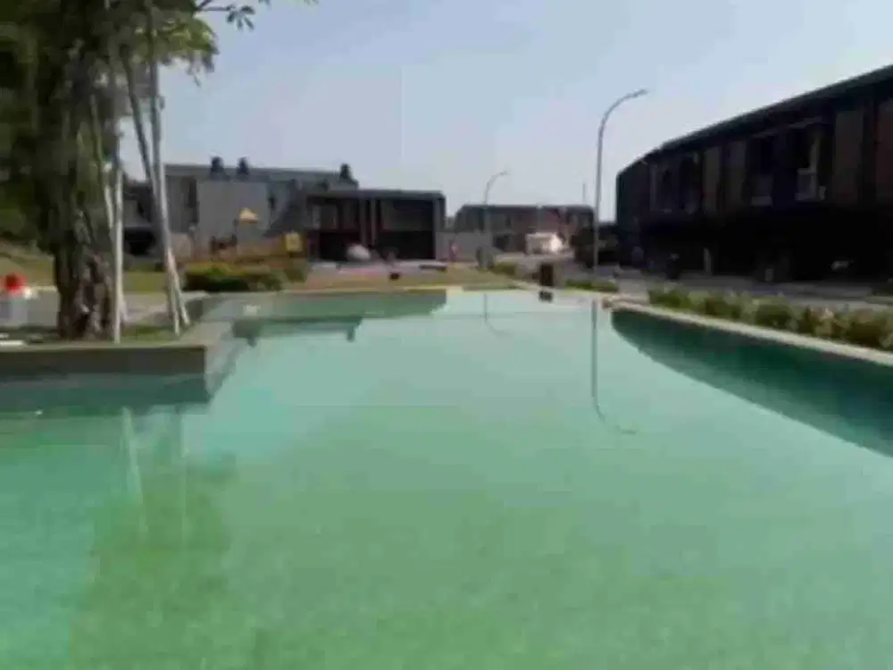 Rumah Free DP dengan kolam renang dalam Cluster Grand Residence City Bekasi
