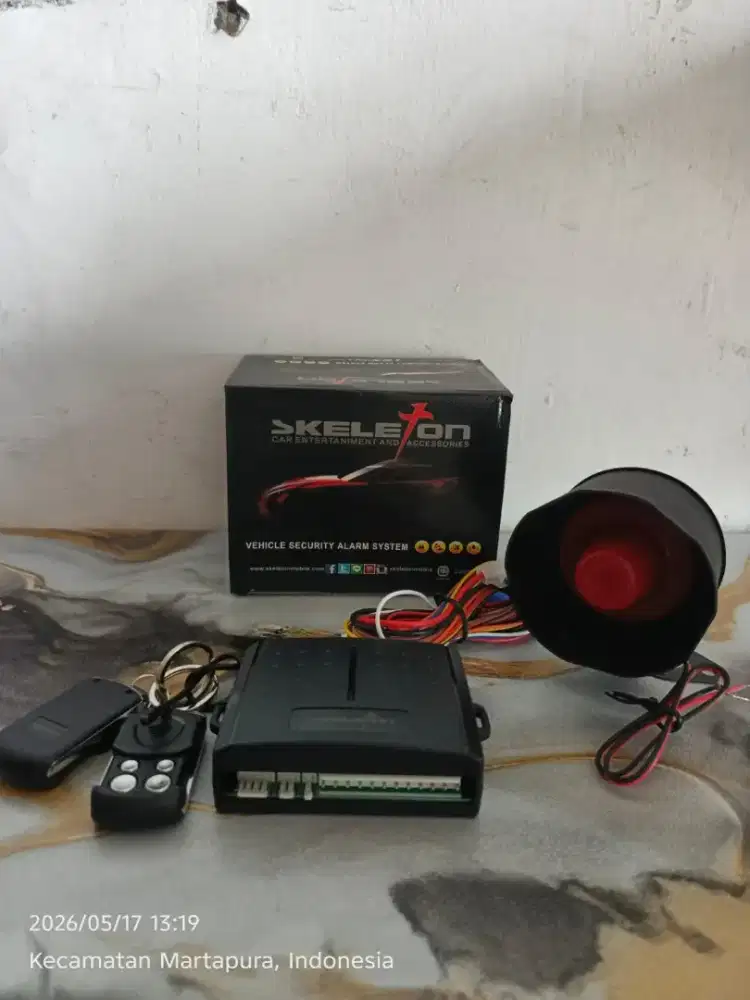 ALARM MOBIL MERK SKELETON