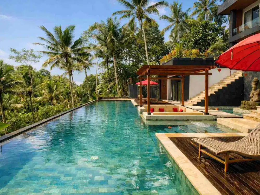villa cantik di tengah hutan Gianyar bali