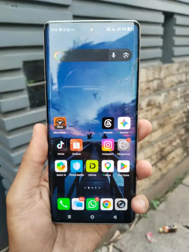 Infinix note 50s 5G ram 8/256gb layar lengkung 144hz minus