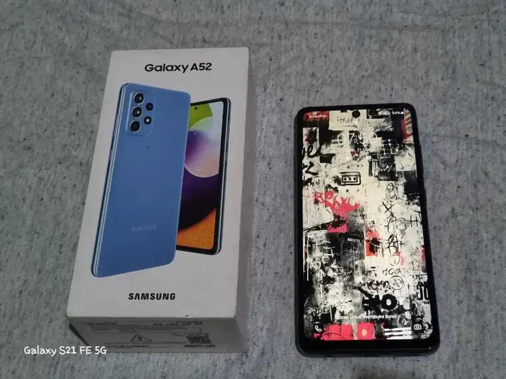 SAMSUNG A52 RAM 8/128GB ES GARANSI RESMI MULUS