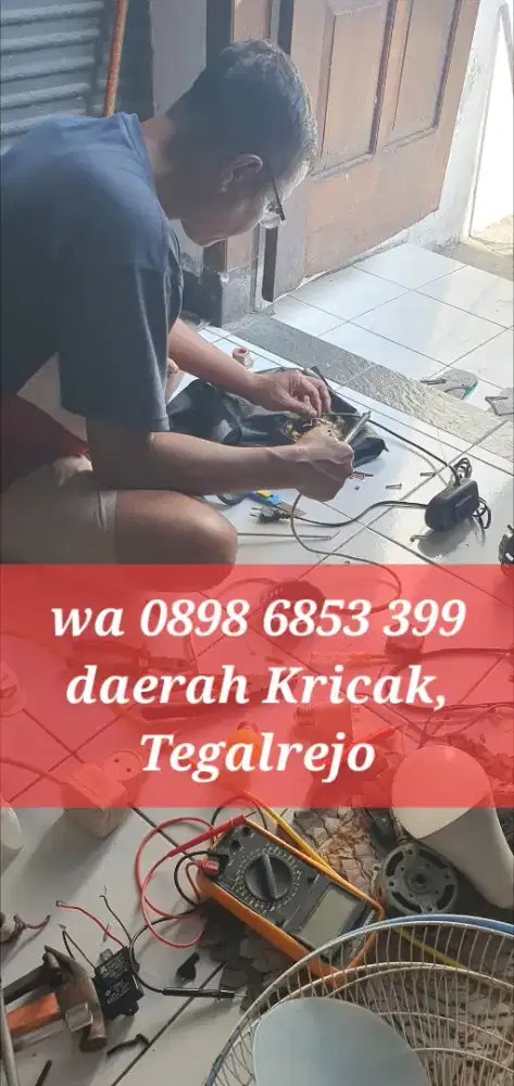 TUKANG MULTI (Listrik, bangunan,dll)