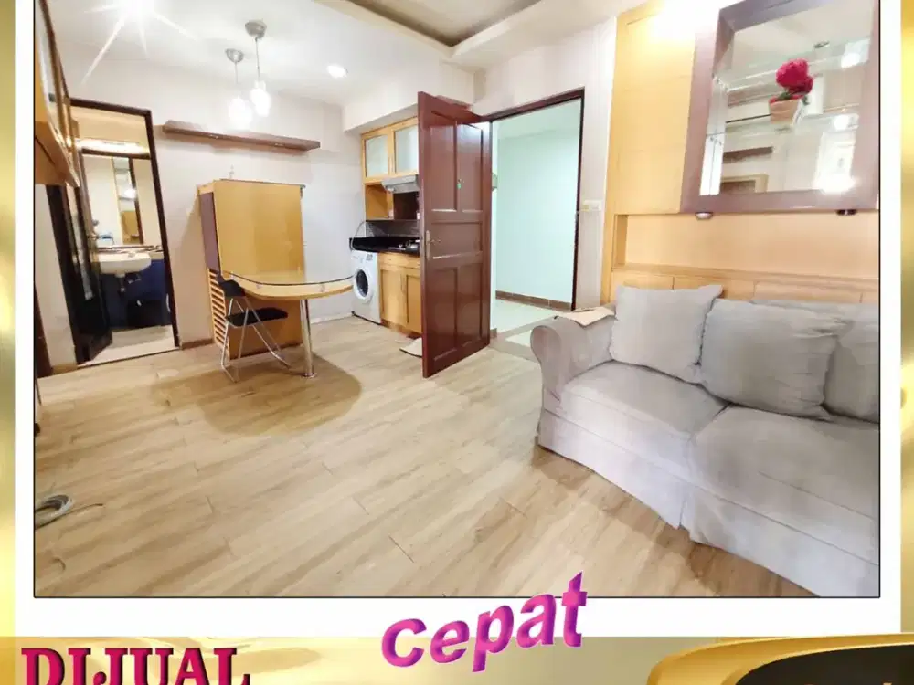 DIJUAL MURAH APARTEMENT 2 KAMAR DI MEDITERANIA TOWER DAHLIA TANJUNG DUREN JAKARTA BARAT