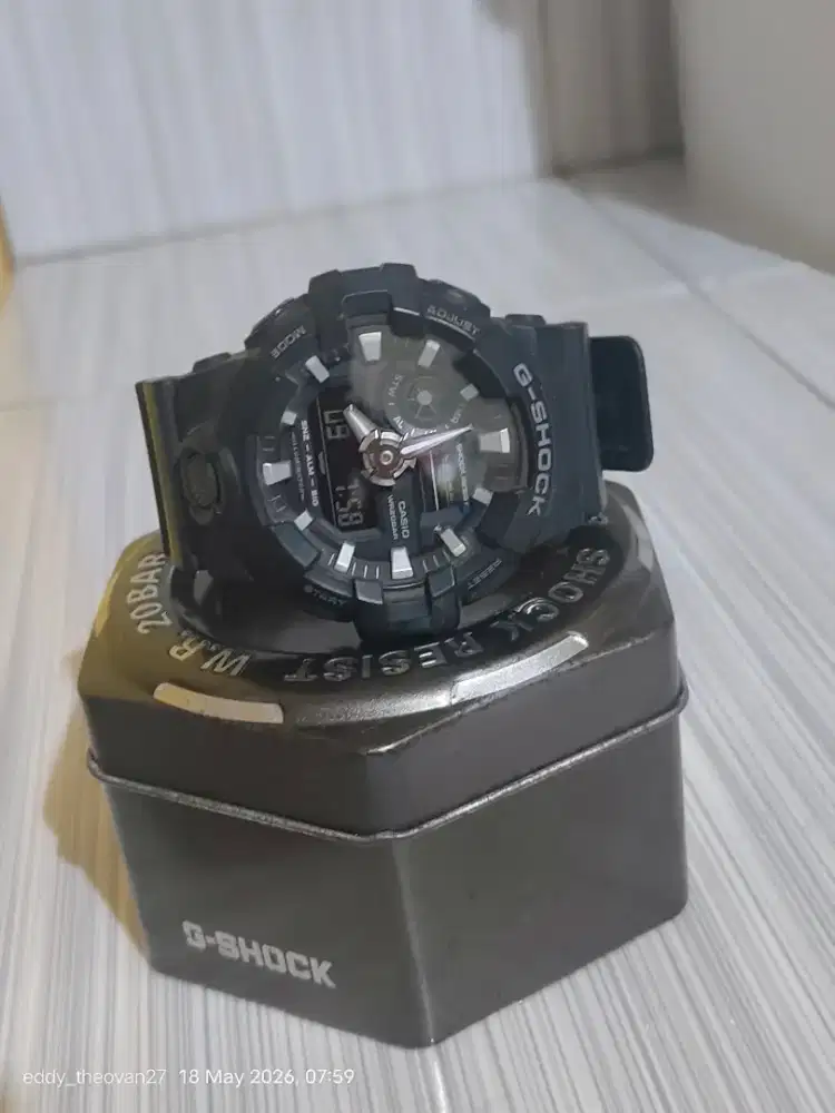 G shock GA 700 second rasa baru