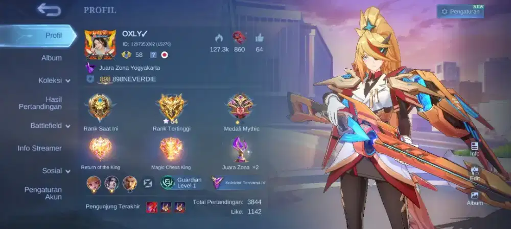 Akun Mobile legends