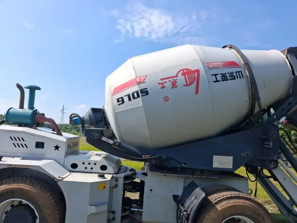 Car mixer SDLG 3 kubik tahun 2019