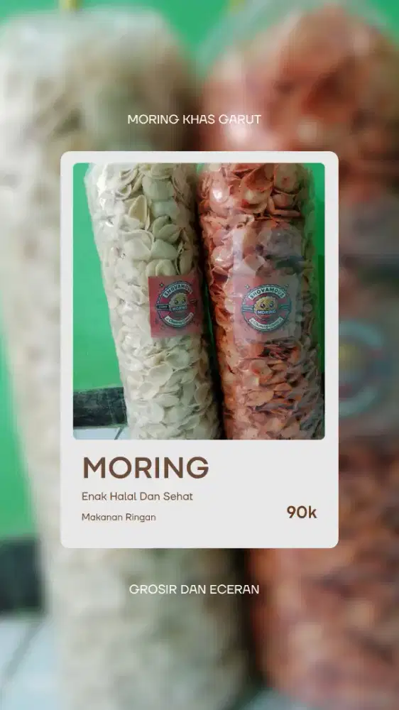 Grosir Dan eceran Moring Termurah