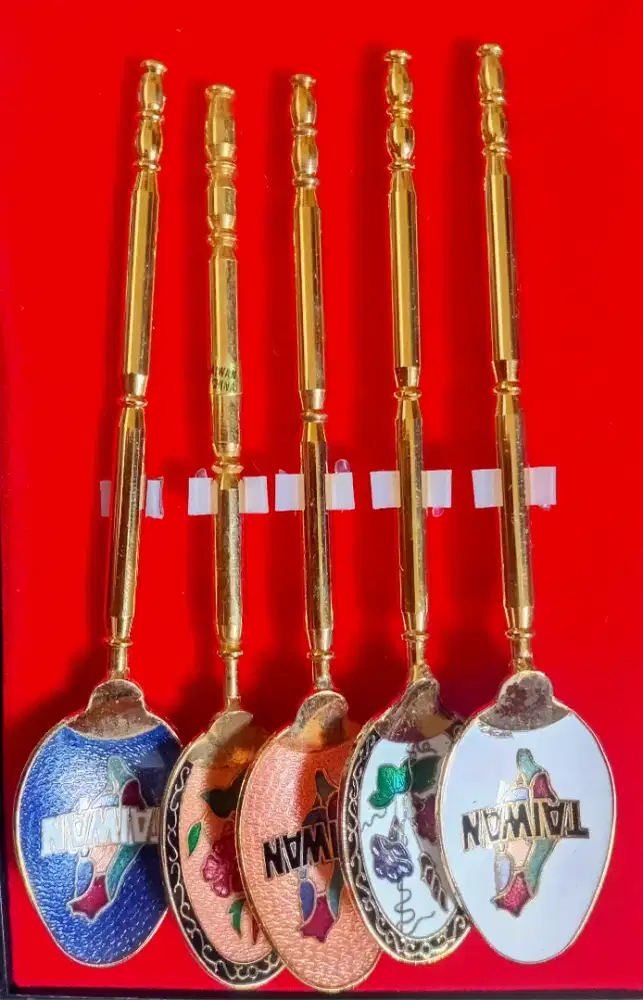 Sendok souvenir vintage Taiwan