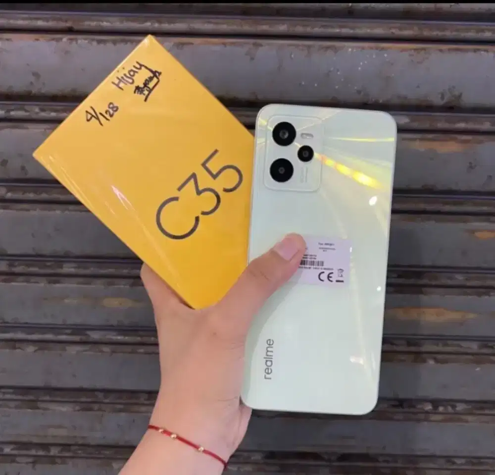 Murah hp Realme C35 4/128 LKP, BS TT