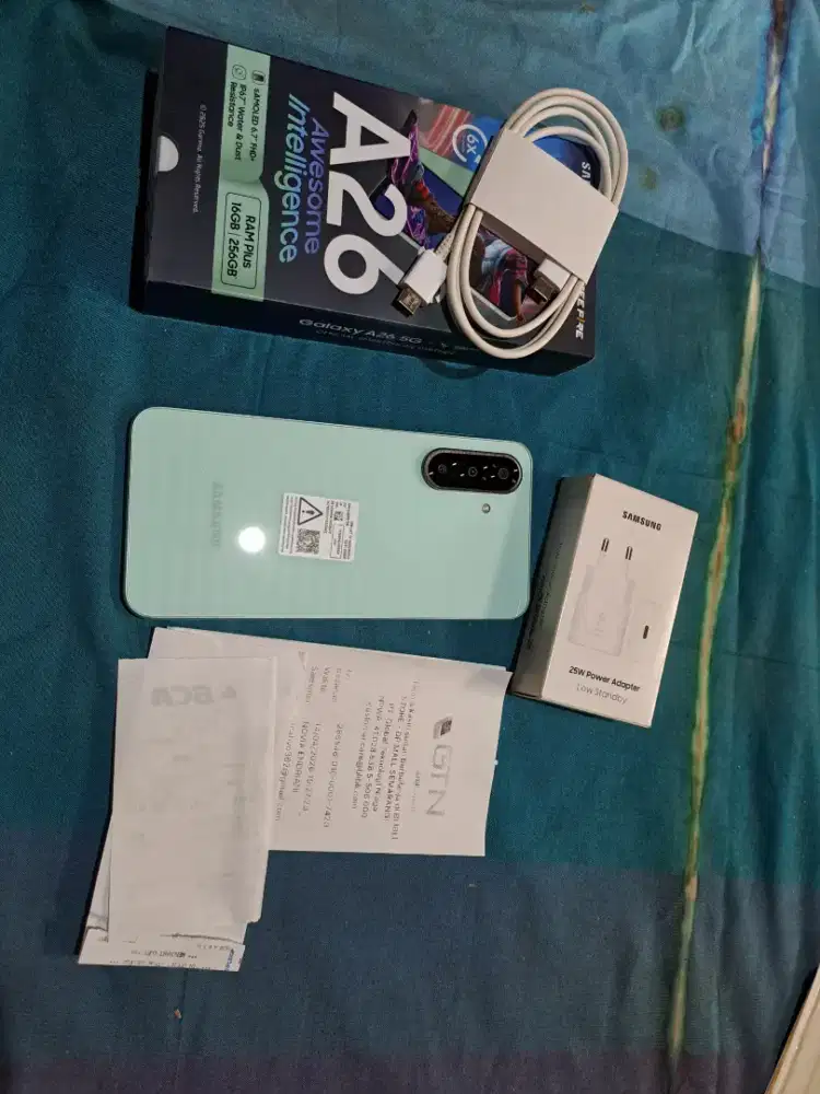 samsung galaxy A26 5g 8/256 garansi panjang