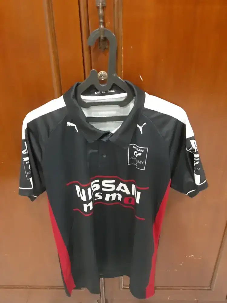 Poloshirt Puma F1 Nissan Nismo F1 Size XL Hitam