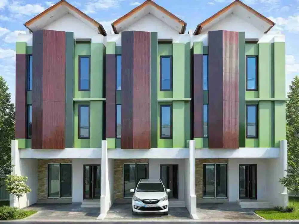 Jual Rumah Baru Townhouse Cluster Di Utan Kayu Matraman Jakarta Timur dekat Rawamangun