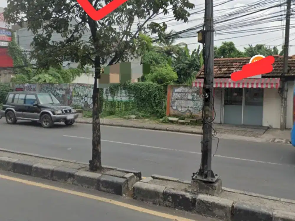Disewakan Lahan di Ciputat Raya Jalan Protokoler Luas Siap Bangun