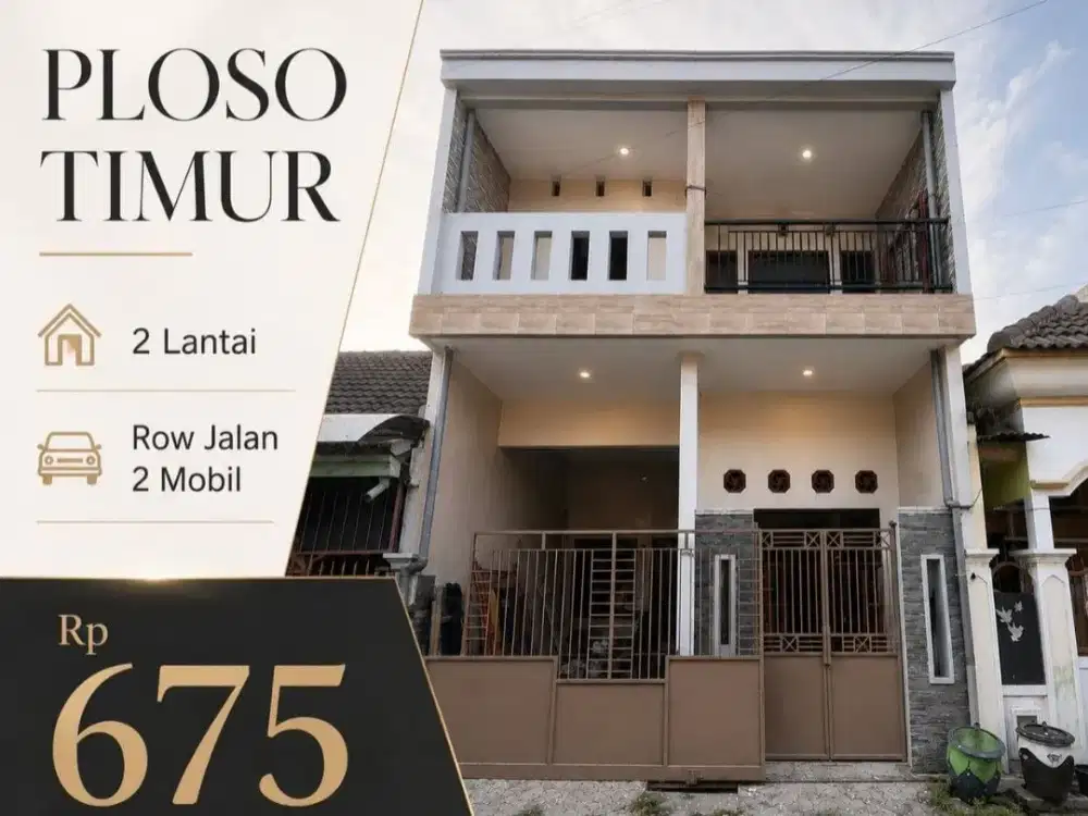 Ploso Timur Rumah 2 Lantai
