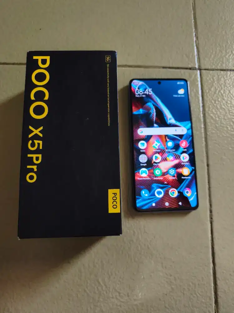 Jual aja poco X5 pro 5G ram 6/128gb komplit