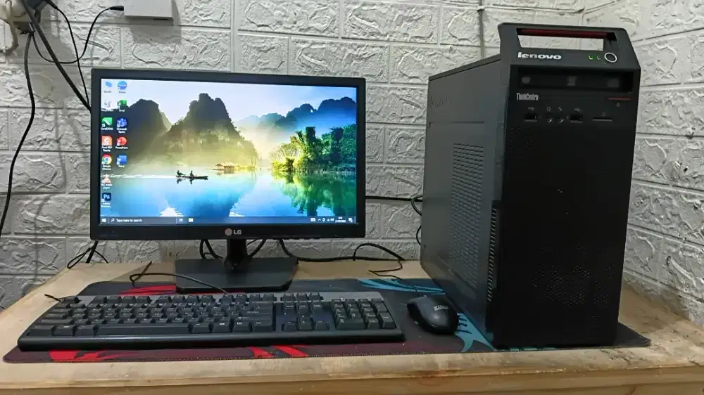 Komputer Lengkap Lenovo ThinkCentre Siap Pakai