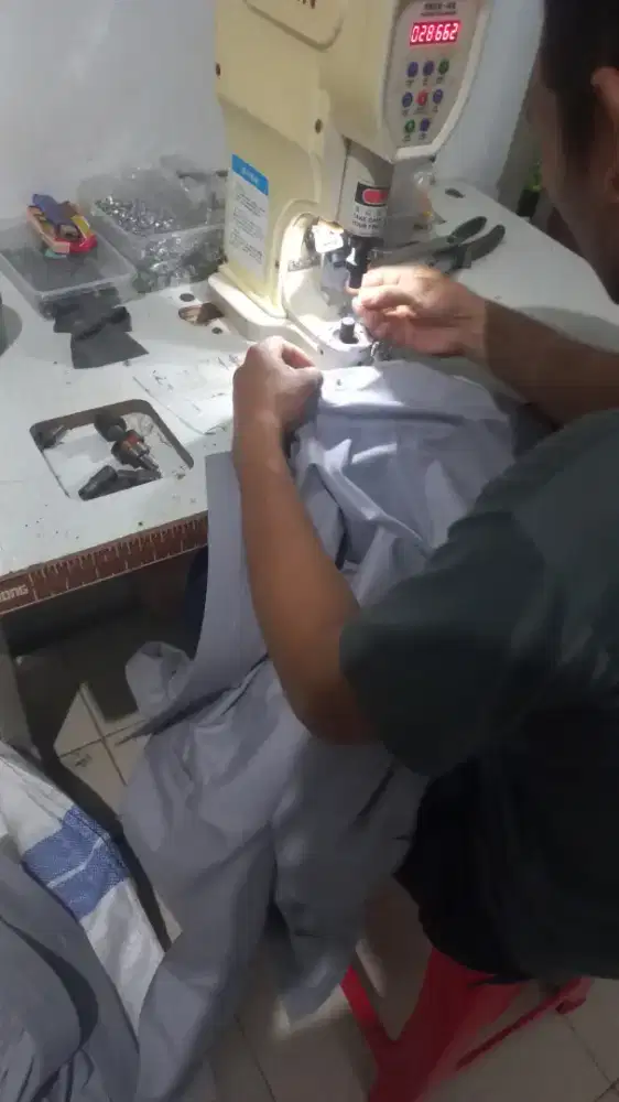 Satu paket lengkap mesin untuk konveksi
