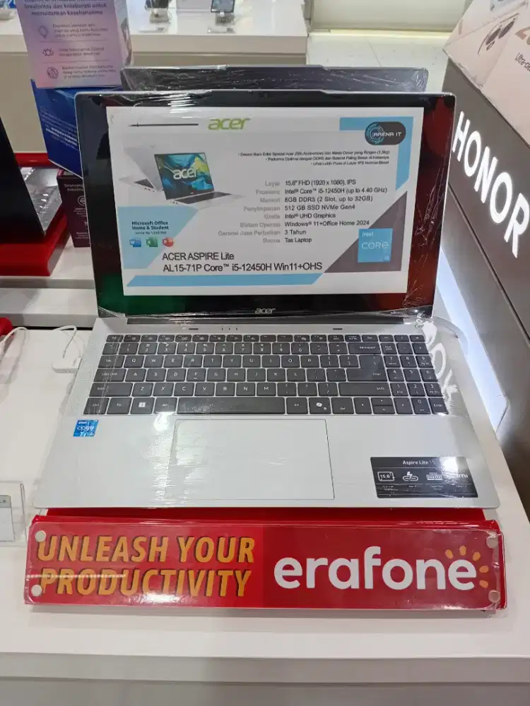 LAPTOP Acer, Asus, Lenovo, HP, Zyrex — Cicilan 0% Tanpa DP